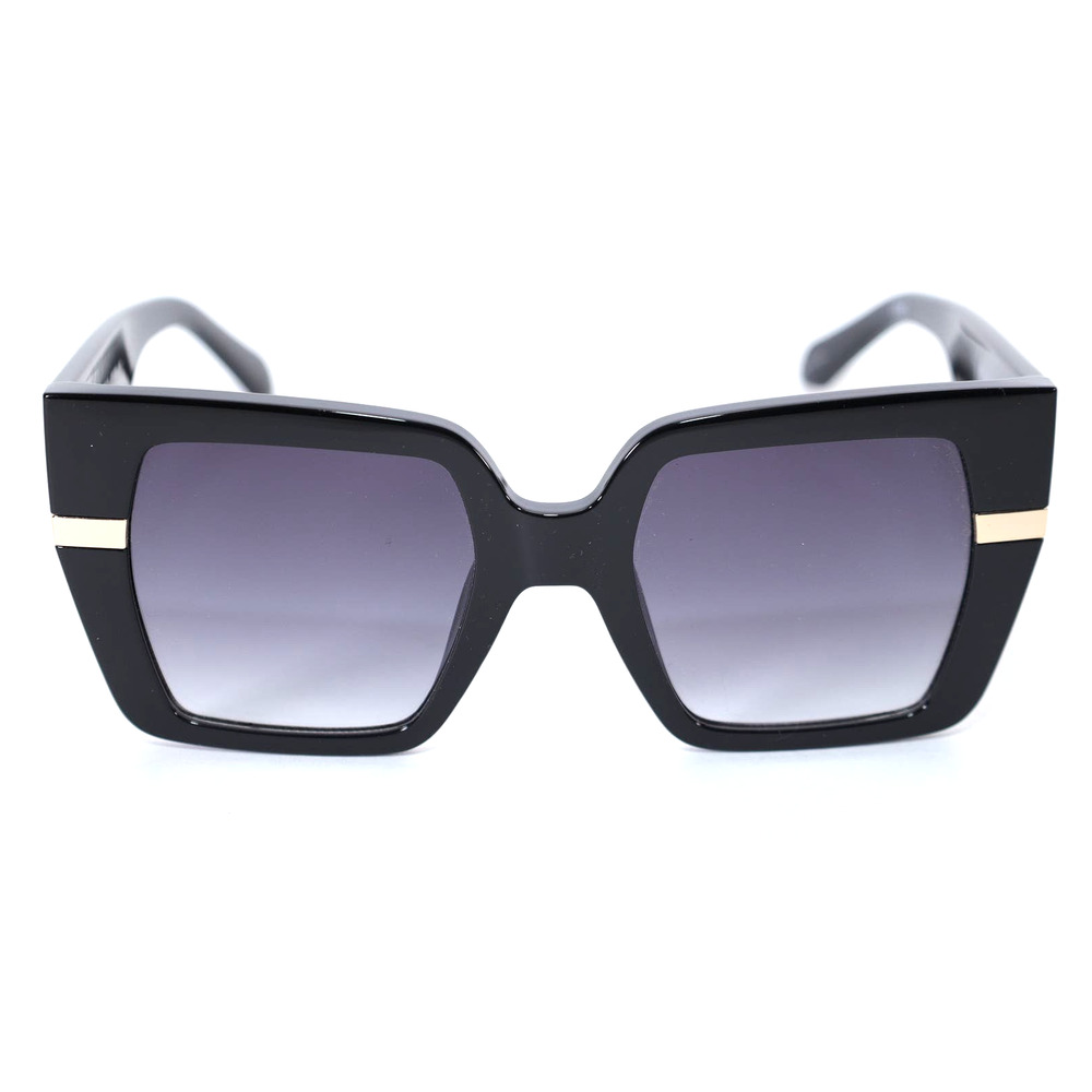 Quay Australia NOTORIOUS Oversized Womens Sunglasses - Black/Smoke - NWT